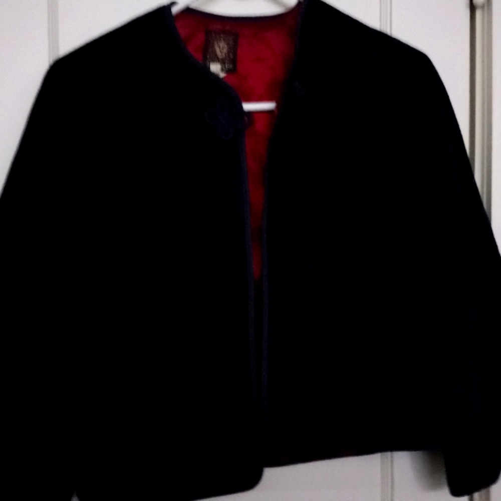 Anne Klein Suede Jacket